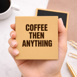 Fridge Magnet Kulkas Square Quetos Coffee Then Anything